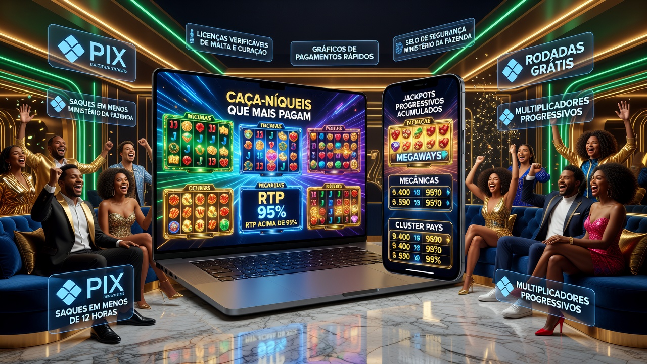 Os 5 Melhores Sites de Caça-níqueis Online em 2026: Caça-níqueis que Mais Pagam para Jogadores de Dinheiro Real
