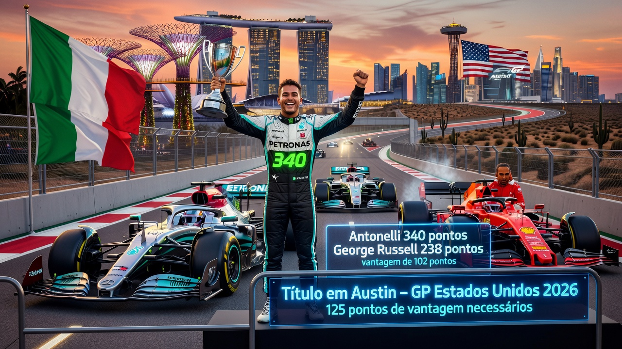 Antonelli Abre Vantagem Folgada e Mira Título em Austin