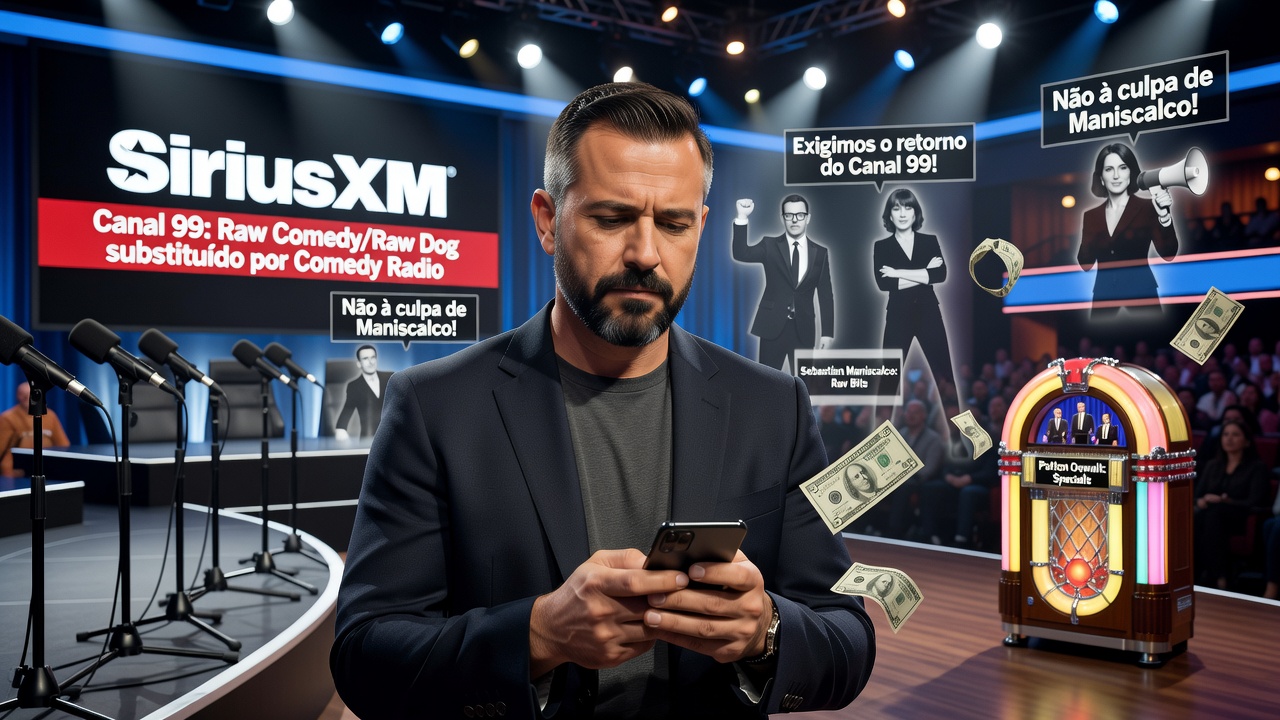 Maniscalco Nega Culpa pelo Fim de Canal de Comédia na SiriusXM