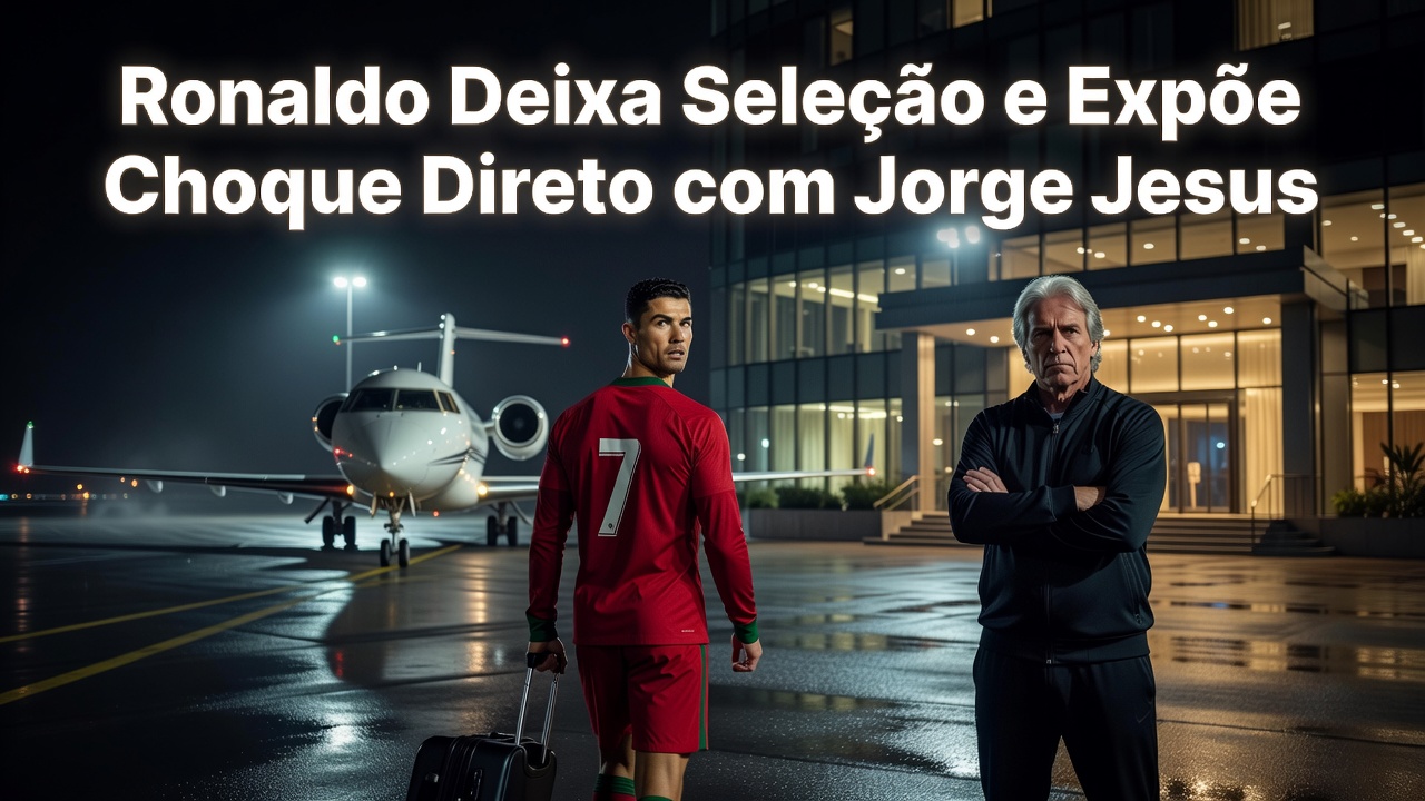 Ronaldo Deixa Seleção e Expõe Choque Direto com Jorge Jesus