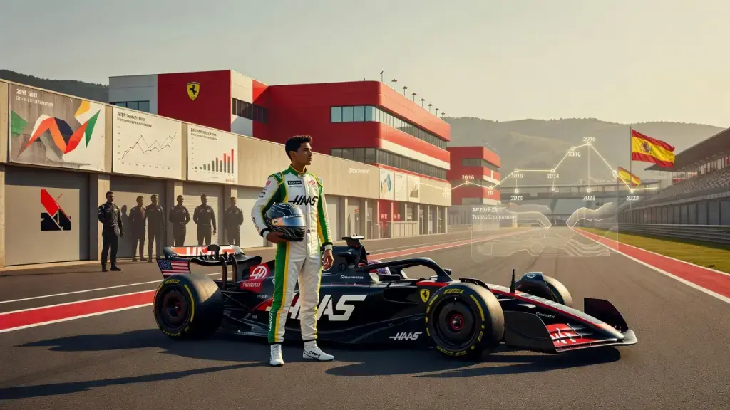 Rafael Câmara terá estreia desafiadora na Haas da Fórmula 1 em 2027